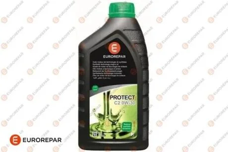 Моторна олива PROTECT C2 0W-30, 1л EUROREPAR 1639368680