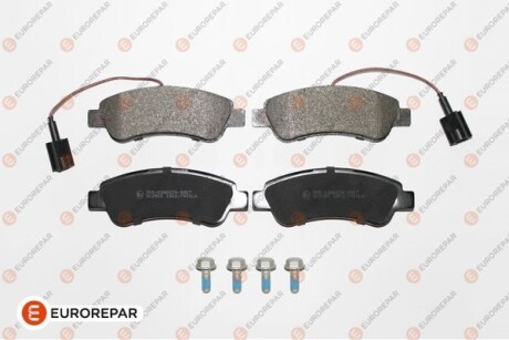 Колодки тормозные задние комплект Jumper3-Boxer3 PSA Eurorepar 1675989880