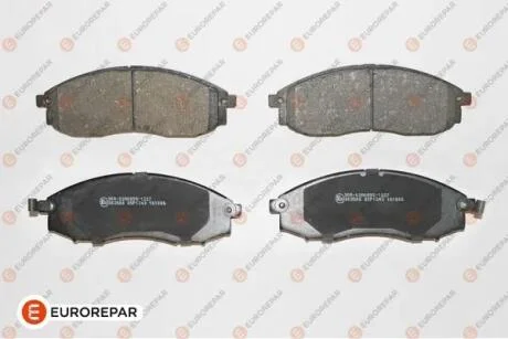 Колодки гальмівні дискові (комплект 4 шт) EUROREPAR 1675993080