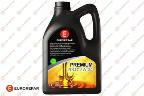 Масло моторное Premium RN17 5W-30, 5л EUROREPAR 1682156480