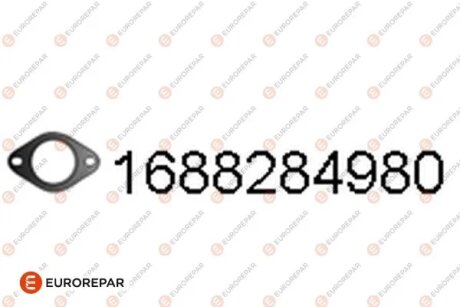 Прокладка вихлопної системи металева EUROREPAR 1688284980
