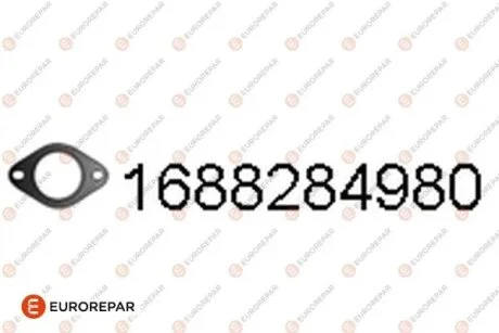 Прокладка вихлопної системи металева EUROREPAR 1688284980