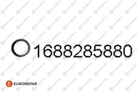 Прокладка вихлопної системи металева EUROREPAR 1688285880