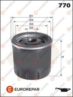Фільтр оливний Eurorepar E149187