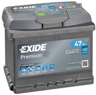 Стартерна батарея (акумулятор) EXIDE EA472