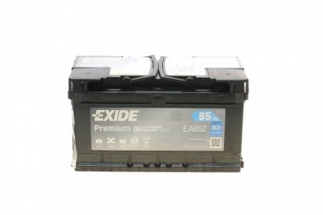 Акумулятор 85Ah-12v PREMIUM(315х175х175),R,EN800 EXIDE EA852