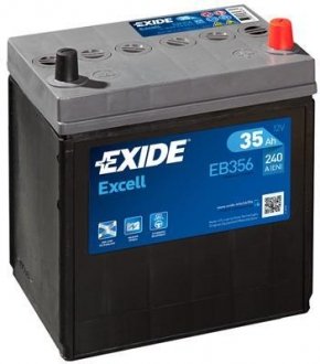 Стартерна батарея (акумулятор) EXIDE EB356 (фото 1)