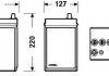 Стартерна батарея (акумулятор) EXIDE EB357 (фото 2)