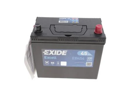 Аккумулятор 45Ah-12v Exide EXCELL(234х127х220),R,EN330 EXIDE EB454