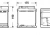 Акумулятор 50Ah-12v EXCELL(207х175х190),R,EN450 !КАТ. -10% EXIDE EB500 (фото 4)