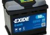 Акумулятор 50Ah-12v EXCELL(207х175х190),R,EN450 !КАТ. -10% EXIDE EB500 (фото 5)