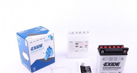 Аккумулятор 5Ah-12v (120х60х130) R, EN65 EXIDE EB5L-B