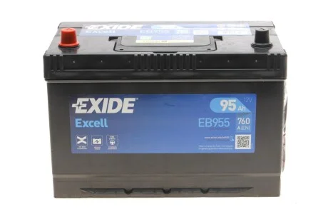 АКБ 6СТ-95 L+ (пт760) (необслуж) Asia EXCELL Exide EXIDE EB955