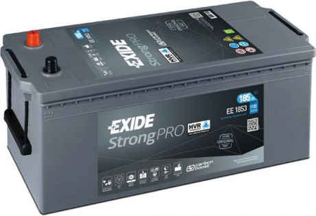 Акумулятор 185Ah-12v Strong PRO (513х223х223),полярність зворотна (3),EN1100 EXIDE EE1853