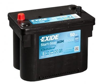 Стартерна батарея (акумулятор) EXIDE EK508