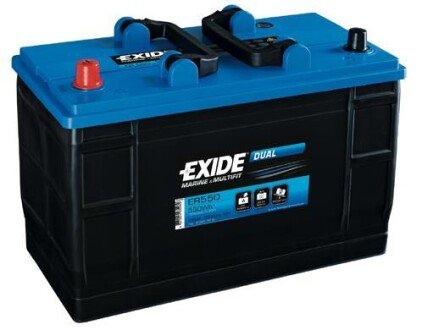 Стартерна батарея (акумулятор) EXIDE ER550