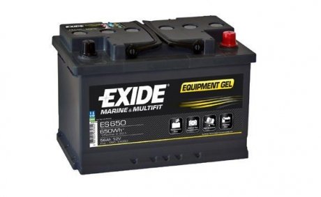 Стартерна батарея (акумулятор) EXIDE ES650