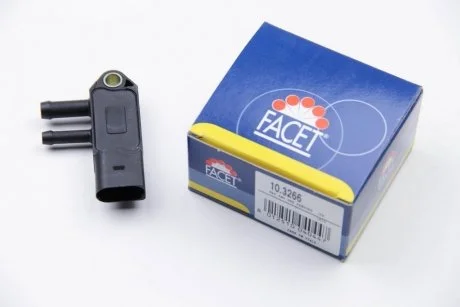 Датчик тиску вихлопних газів Caddy/T5 10- (сажевого Фільтра) 076 906 051 B Facet FACET 10.3266