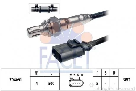 Автозапчастина FACET 10.8072