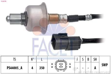 Автозапчастина FACET 10.8276