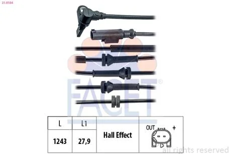 Автозапчастина FACET 210184