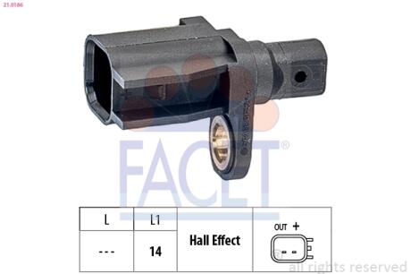 Автозапчастина FACET 21.0186