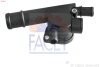Фланец системы охлаждения Audi A3, A4 (03-)/Skoda Fabia, Octavia, Superb (03-)/V FACET 260015 (фото 1)