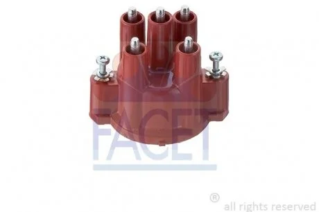 Крышка распределителя зажигания Mercedes Benz W124/201 M102 82->  FACET 2.7530/4PHT