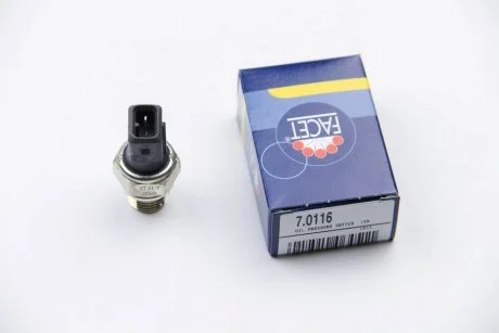 Датчик тиску оливи (0,5bar/1 конт./черный) BERLINGO/JUMPER 1.5-3.0 88-03  Facet FACET 7.0116