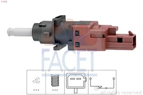 Автозапчастина FACET 7.1170