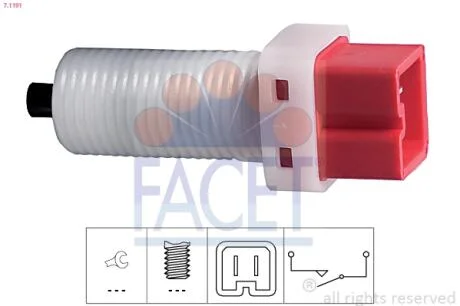 Автозапчастина FACET 7.1191