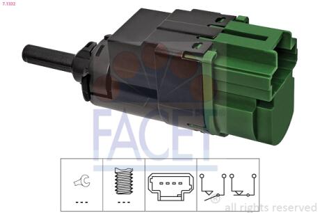 Автозапчастина FACET 7.1332