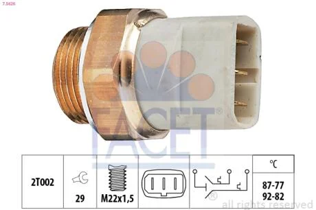 Автозапчастина FACET 7.5626