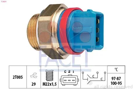 Автозапчастина FACET 7.5631