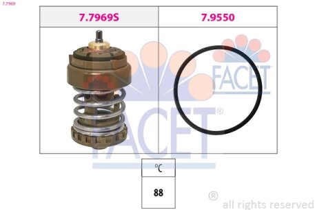 Термостат FACET 7.7969