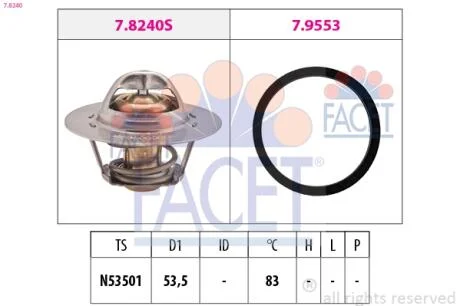 Автозапчастина FACET 7.8240