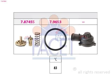 Автозапчастина FACET 7.8745K