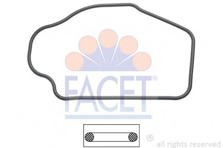 Уплотнительное кольцо термостата Opel Astra h 2.0 (04-10) FACET 7.9552 (фото 1)