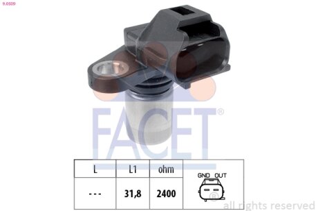 Датчик імпульсів FACET 9.0509