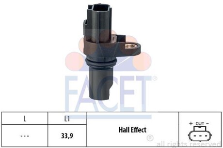 Датчик положения распредвала Transit (00-14) 2.0 DI/2.2 TDCi FACET 90745