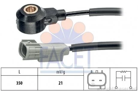 Датчик детонації Suzuki Swift IV 1.4 (azh 414) (11-)  Facet FACET 9.3241
