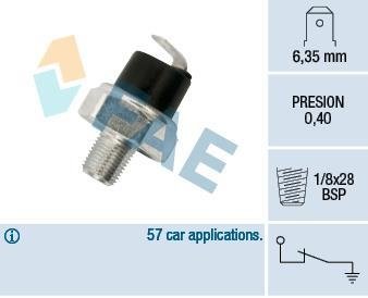 Датчик тиску масла FAE 11730 (фото 1)