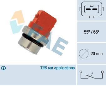 Датчик температури охолоджуючої рідини FAE 35320