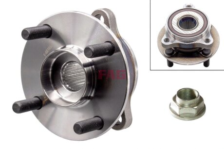 Підшипник маточини (комплект) FAG 713 6280 40