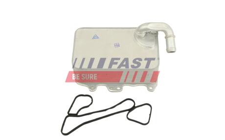 Радиатор масляный Audi A6 (C7), Q7 (06-16)/ VW Touareg (10-18) 3.0d FAST FT00666