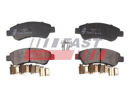 КОЛОДКИ ГАЛЬМІВНІ FIAT DUCATO 06> ЗАД БЕЗ ДАТЧИКА 12/15/17/20Q SYSTEM BOSCH FAST FT29131