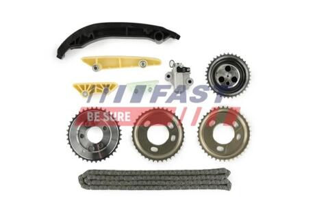 Комплект ланцюга ГРМ Ford Transit (06-) 2.2d FAST FT41912
