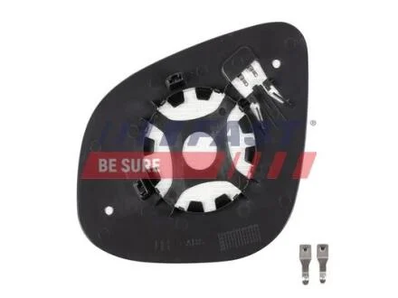 Стекло зеркала правое Renault Kangoo (08-) (13-) с подогревом Fast FAST FT88615