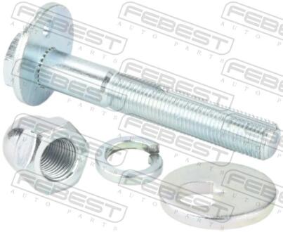 Болт з ексцентриком ремкомплект (болт,шайба, гровер, гайка) FEBEST 0429014KIT