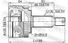 Шрус зовнішній 25x64.5x30 FEBEST 1210IX35MTA48 (фото 2)